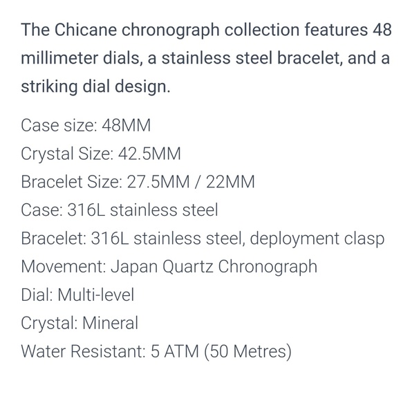 Chicane watch - Picture 2 of 2